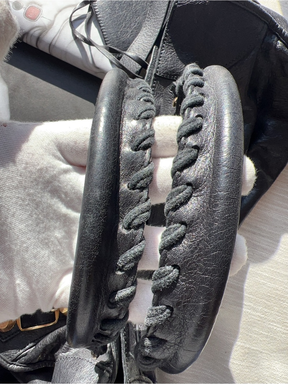 Balenciaga Agneau Giant 21 Gold Hardware City Black - Picture 12 of 14